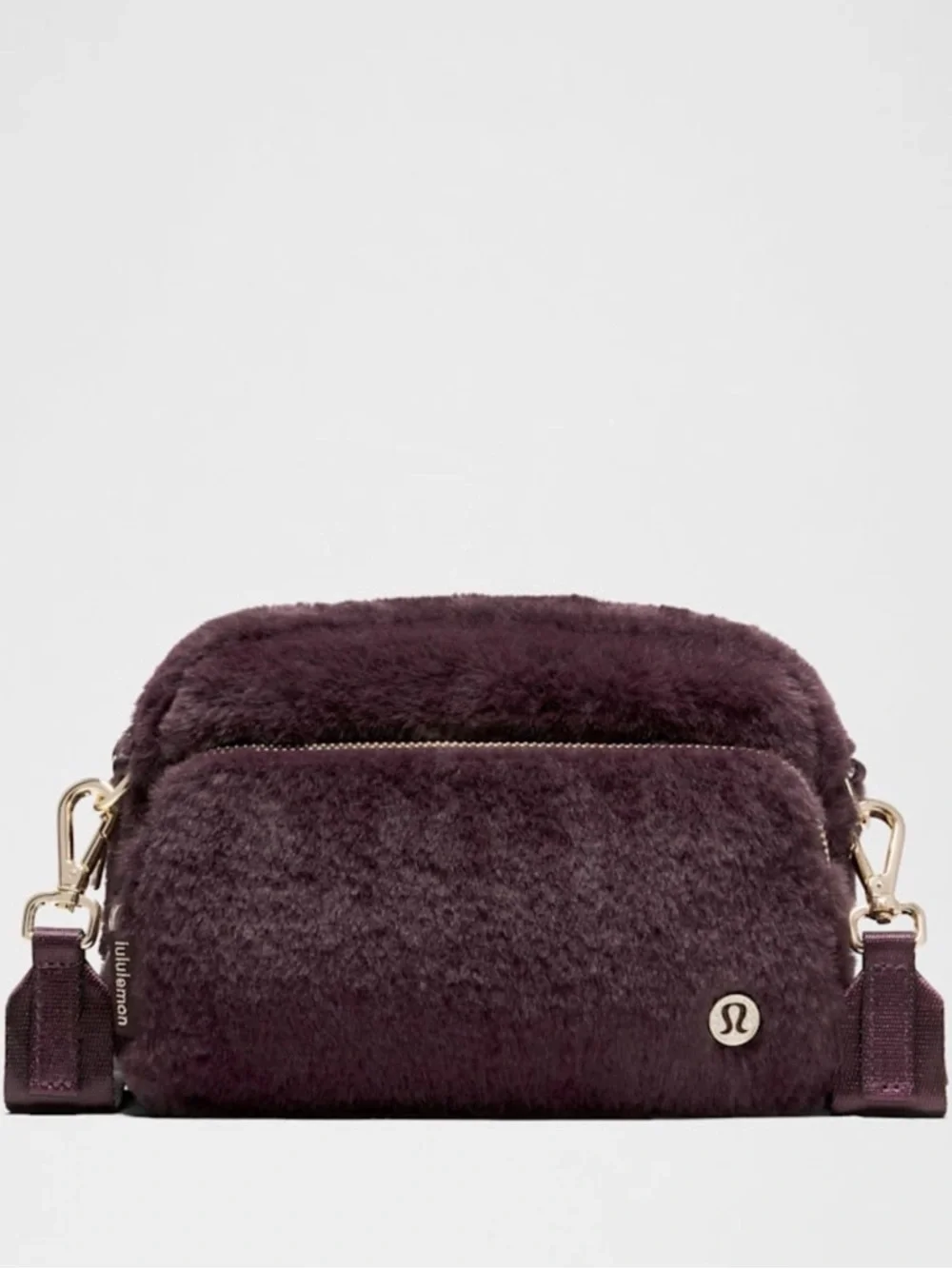 lululemon athletica Plush Crossbody Bag in Deep Plum